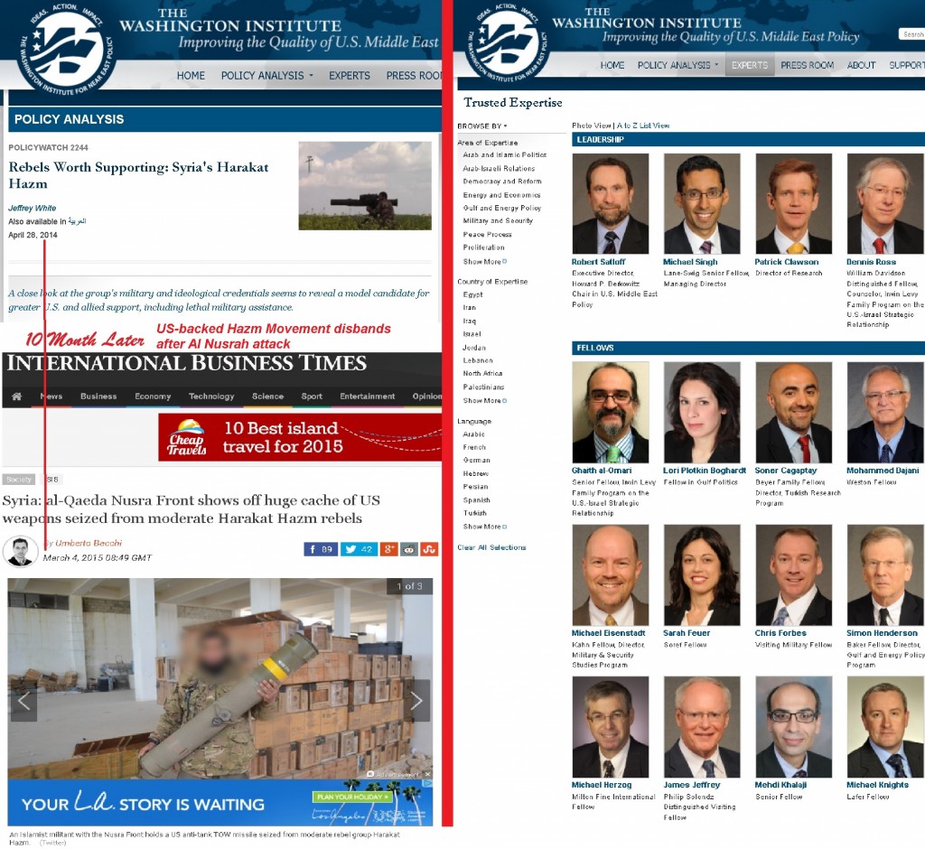 Experts of Washington Institute